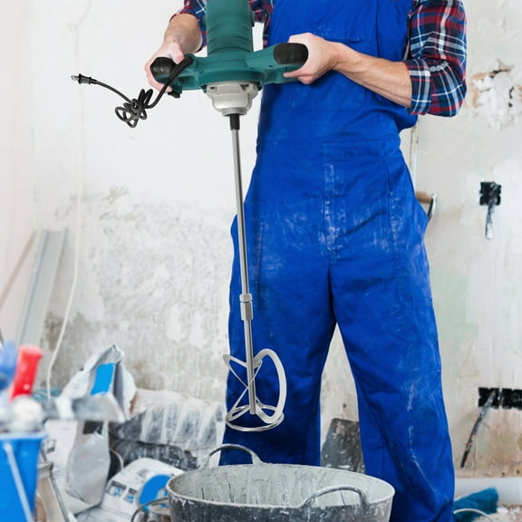 Dwellnix Portable Electric Concrete Cement Mixer Handheld Drywall Mortar Mixing Drill