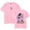 Pink, variant on T-shirts Merch CUERPECITO Crewnec Unisex Trend Casual Short Sleeve T-Shirt Top