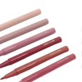 thumbnail image 4 of Crayon à lèvres liquide 6 couleurs, séchage rapide, waterproof, longue tenue, 0,6 ml, mat, pour fête, festival, rendez-vous galant, 4 of 4