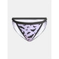 thumbnail image 4 of Way to Celebrate Women's Halloween String Bikini Panties, 3-Pack, Sizes S-XXL, 4 of 6