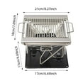 thumbnail image 3 of Gril Pliant Portable et Réchaud de Camping avec Grille Intégrée pour une Cuisson Efficace Lors des Aventures de Randonnée, 3 of 9