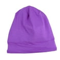 thumbnail image 1 of Qarigey Gorro de lana Unisex, gorros informales de temporada, accesorios de moda para la cabeza, gorro de punto de Color sólido, rojo vino Sombreros Púrpura claro Qarigey AP010974-12B, 1 of 6
