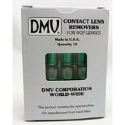 DMV Hard Gas Permeable RGP Classic Contact Lens Remover Hole & Instruction 10ct