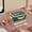 Blue BU, variant on Gecau Lunch Box Can Be Heated Household Students Sealed Lunch Box Cutlery Spoon Preservation Box Light blue Novelty