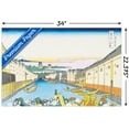 thumbnail image 3 of River Commerce by Katushika Hokusai Wall Poster, 22.375" x 34", 3 of 4