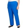 thumbnail image 3 of Alfred Dunner Womens Plus-Size Stretch Waist Average Length Pant, 3 of 6