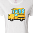 thumbnail image 4 of Inktastic Cute School Bus Women's T-Shirt, 4 of 5