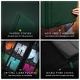 thumbnail image 6 of Vault X 9 Pocket Trading Card Zip Binder, 360 Cards, Premium Exo-Tec Album Material, 20 Side-Loading Pages, Folder for Collectible Games, Sports, TCG (Green), 6 of 9