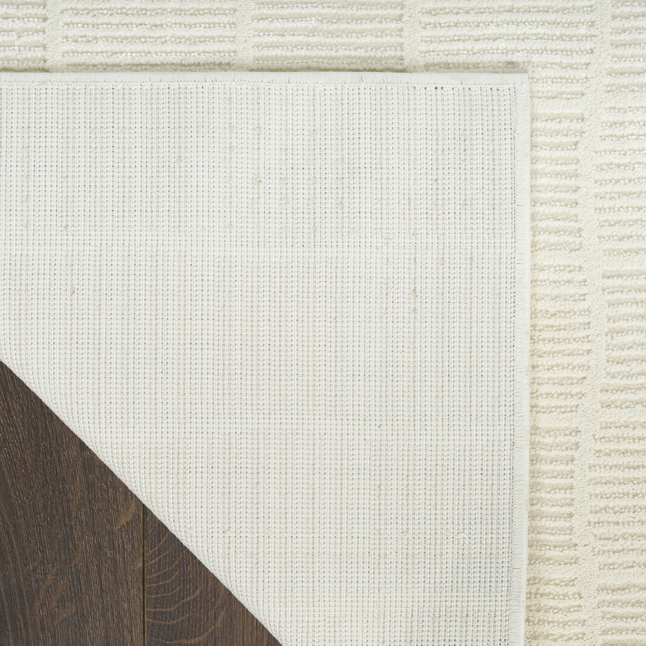 Nourison Renewed 6'6" x 9'2" Ivory Modern Indoor Rug