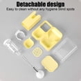 thumbnail image 4 of 2 in 1 Hamster Water Bottle - Automatic Food Bowl, No Drip Small Animal Water Bottle Dispenser, for Gerbils, Mouse, Hedgehog, Hamster Cage Accessories,Hangable And Detachable, 4 of 5