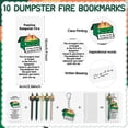 thumbnail image 3 of Set de regalo Sayglossy Dumpster Fire llaveros con bolígrafos, 3 of 8