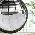 thumbnail image 5 of Modway Garner Teardrop Outdoor Patio Swing Chair Without Stand in Gray White, 5 of 5