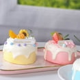 thumbnail image 4 of Modelo de pastel de simulación, pan redondo, simulación de alimentos, accesorios, fruta falsa, decoración de panadería falsa, 4 of 6