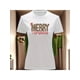 thumbnail image 1 of Playera Blusa Con Estampado Merry Christmas Estilo Animal Print Ropa Para Mujer Color Blanco Talla Grande Marca Emil SaEs, 1 of 4