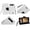 White, variant on GSA Two-Tone Flip Wallet Rose Gold/Black Case For Samsung Galaxy J3 (2018), J337, J3 Star, J3 Achieve & Express