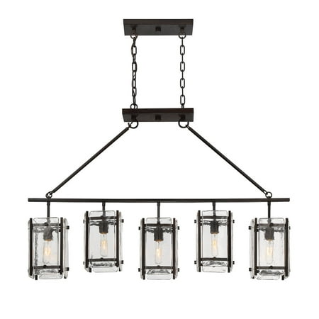 

Island Lighting 5 Light With English Bronze Finish Incandescent Bulbs 7 inch 500 Watts