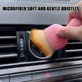thumbnail image 3 of LAICAIW Car Interior Detailing Brush, Ultra Soft Non-Scratch Dust Brush, Car Interior Cleaning Tool for Cleaning Panels, Air Vent, Leather (Pink),1PCS, 3 of 6