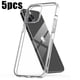 thumbnail image 3 of Funda de teléfono transparente para iPhone 16, 11, 12, 13, 14, 15 Pro Max, silicona TPU suave para iPhone XS Max XR, funda trasera transparente, 3 of 5
