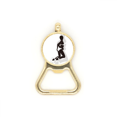 thumbnail image 1 of Hot Woman Bikini Outline Beer Bottle Cap Opener Stainless Steel Key Chain, 1 of 3