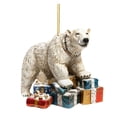 thumbnail image 2 of Adorno Navideño De Oso Colgante Plano De Acrílico Adorno Retro De Oso Polar Para Árbol De Navidad Mini Adorno Navideño Adorno Colgante Para Regalo, 2 of 2