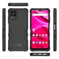 thumbnail image 4 of CoverON For TMobile REVVL 6 Pro 5G/ T-Mobile REVVL 6x Pro 5G Case, Military Grade Heavy Duty Rugged Phone Cover Grip, Black, 4 of 10