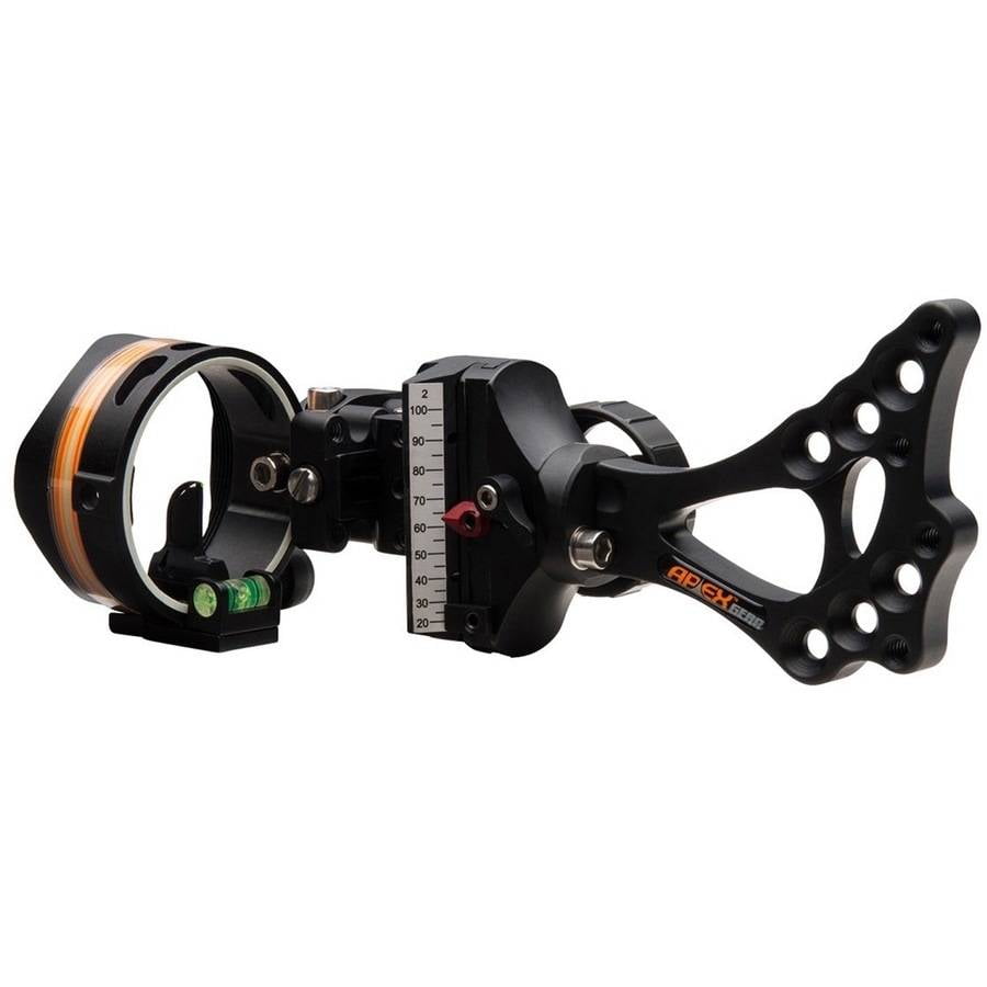 Apex Gear Covert Bow Sight, 1Pin, .019, AG2311B