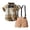 j42-Brown, variant on LIIPEE Casual Summer Outfit Sets For Boys Short Sleeve Plaid Graphic Shirts Solid Color Suspender Shorts 2 Piece Set Kids Comfortable Gentleman Outfits,3-4 Years