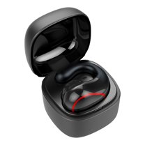 OAVQHLG3B Single Wireless Earbuds Bluetooth In Ear Light-Weight Headphones Built-in Microphone Immersive Premium Sound With Charging Case