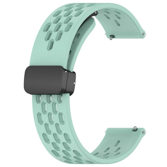 Correa de reloj de silicona deportiva de color sólido a prueba de sudor con ajuste cómodo y amplia compatibilidad