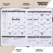 Undated Daily Planner - Life is Better With A Plan