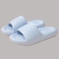 thumbnail image 4 of Xucatan Women's Cushioned EVA Slides, Thick Soft Sole Pillow Slippers with Quilted Footbed, Open Toe Comfortable Home Sandals, Versatile Indoor Casual Footwear Gift, 4 of 6