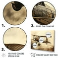 thumbnail image 3 of Designart "Mid-Flight Glory Of The Historic Plane" Plane Floater Framed Wall Art Living Room, 3 of 5