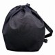 thumbnail image 1 of Bolsa de baloncesto con cordón, práctica y ligera, para el hombro. Negro, 1 of 8