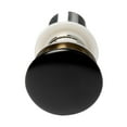 thumbnail image 3 of ALFI Brand AB8056-BM Ceramic Mushroom Top Pop Up Drain for Sinks with Overflow, Matte Black, 3 of 6