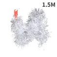 thumbnail image 3 of 1.8M Christmas PVC Tinsel Ribbon Garlands Christmas Tree Hanging Plastic Colorful Star Ornaments Home Xmas Wedding Decorations, 3 of 5