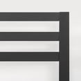 thumbnail image 5 of Mellow Modernista Classic Heavy Duty 10 Inch Metal Platform Bed with Headboard and Wooden Slats, Black, Queen, 5 of 7
