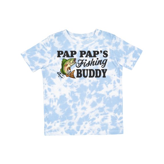 Inktastic Pap Pap's Fishing Buddy Boys Toddler T-Shirt