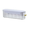 thumbnail image 1 of Caja de almacenamiento de calcetines Macarena Organizador de almacenamiento montada en la pared blanco, 1 of 8