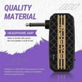 thumbnail image 5 of Mini Amp Electric Bass Headphone Amplifier 3.5mm Plug Play Auxiliary Audio Input Bass Connect CD MP3 Player, 5 of 5