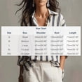 thumbnail image 3 of UAMVSH Women's Long Sleeve Shirts Fashion Striped Dressy Casual Blouses Loose Fit Collared Work Tunic Tops Office Outfits, 3 of 6