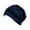 Blue, variant on HNMKIU Baseball Caps Lace Solid Turban Hat Knitting Wrap Loss Stretch Scarf Women Head Hair Accessories