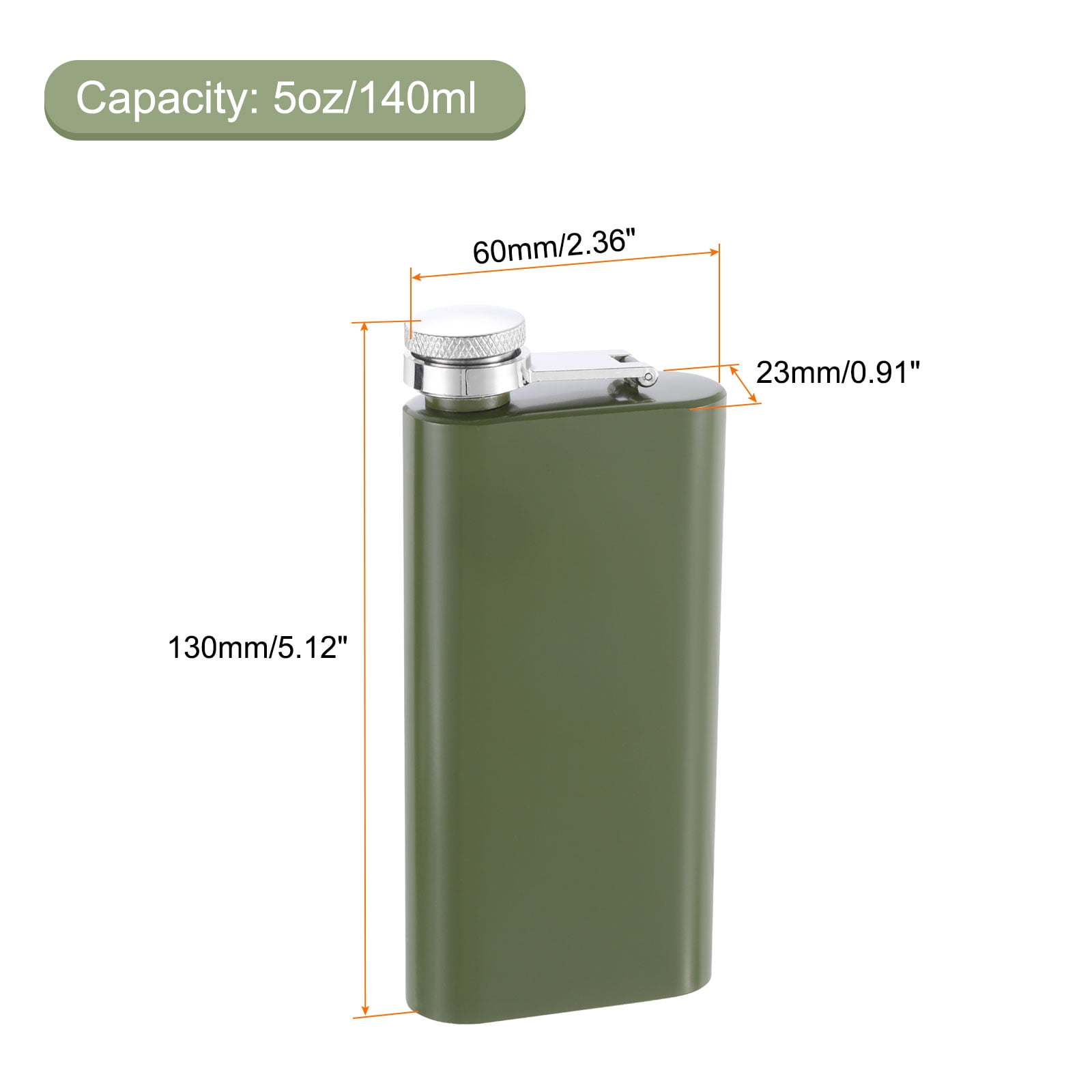 FLACON DE HANCHE pour camping extérieur étanche en acier inoxydable EUR 11,72 - FR