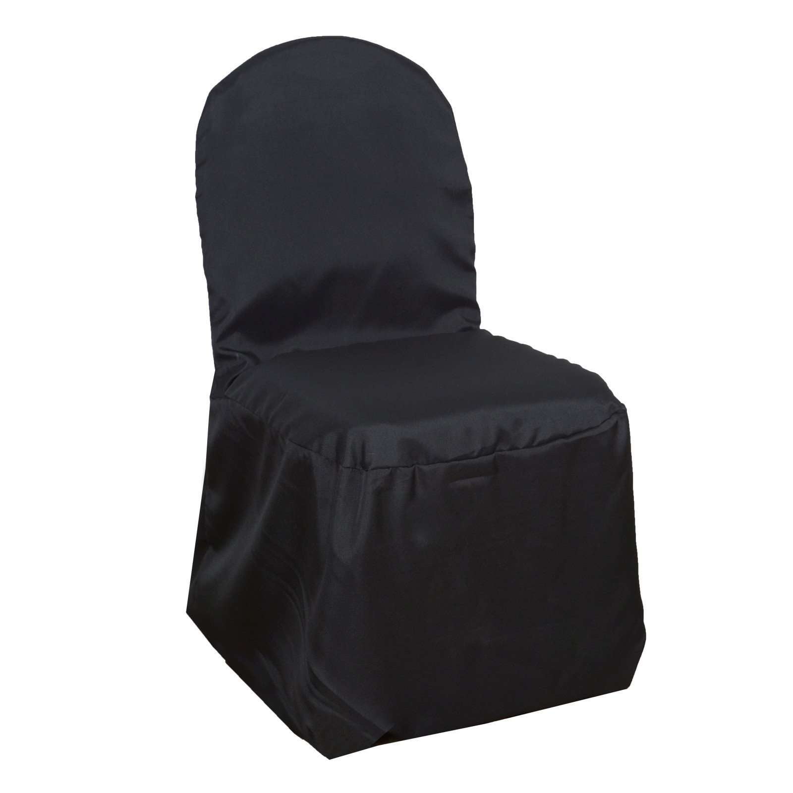 100 Polyester Banquet Chair Covers Wedding Reception Party Decorations 3 Colors! 