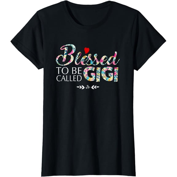 Womens Blessed To Be Called Gigi Tshirt