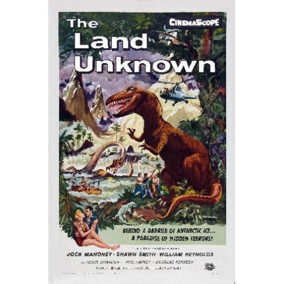 Land Unknown Poster Art decor 27inx40in for any room 27x40 Multi-Color Square Adults AB Posters