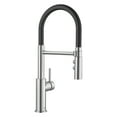 thumbnail image 1 of Catris Flexo Semi-Pro Pull-Down Dual-Spray Kitchen Faucet - PVD Steel, 1 of 4