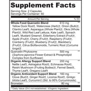 MoxyVites Quercetin with Bromelain 500mg, High Absorption, Phytosome Form, Vegan, 120 Capsules