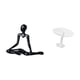 thumbnail image 4 of Estatua de pensador abstracto creativo, miniatura para casa de muñecas, figura decorativa, escultura única, adorno para la entrada del dormitorio, reg, 4 of 7