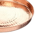 thumbnail image 5 of Prisha India Craft Pure Copper Dinner Plate - Diameter 12 inch, 5 of 5