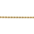 thumbnail image 5 of Auriga 14K Yellow Gold 4.5 mm Diamond-cut Rope Chain Necklace for Mens 22", 5 of 6